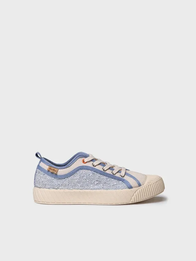 Toni Pons Grenoble sneaker femme tissu à sequins
