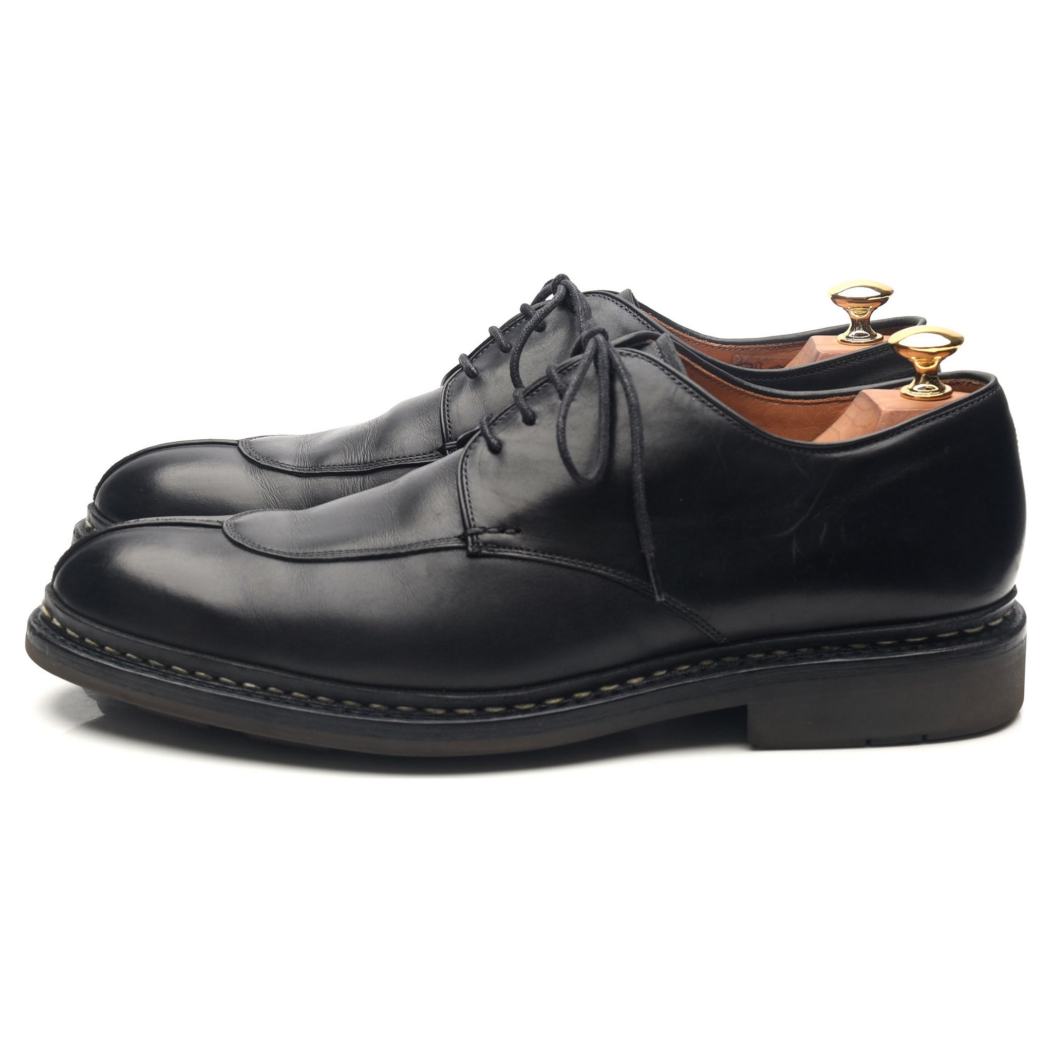 Heschung Rhus derbies cuir noir UK 9