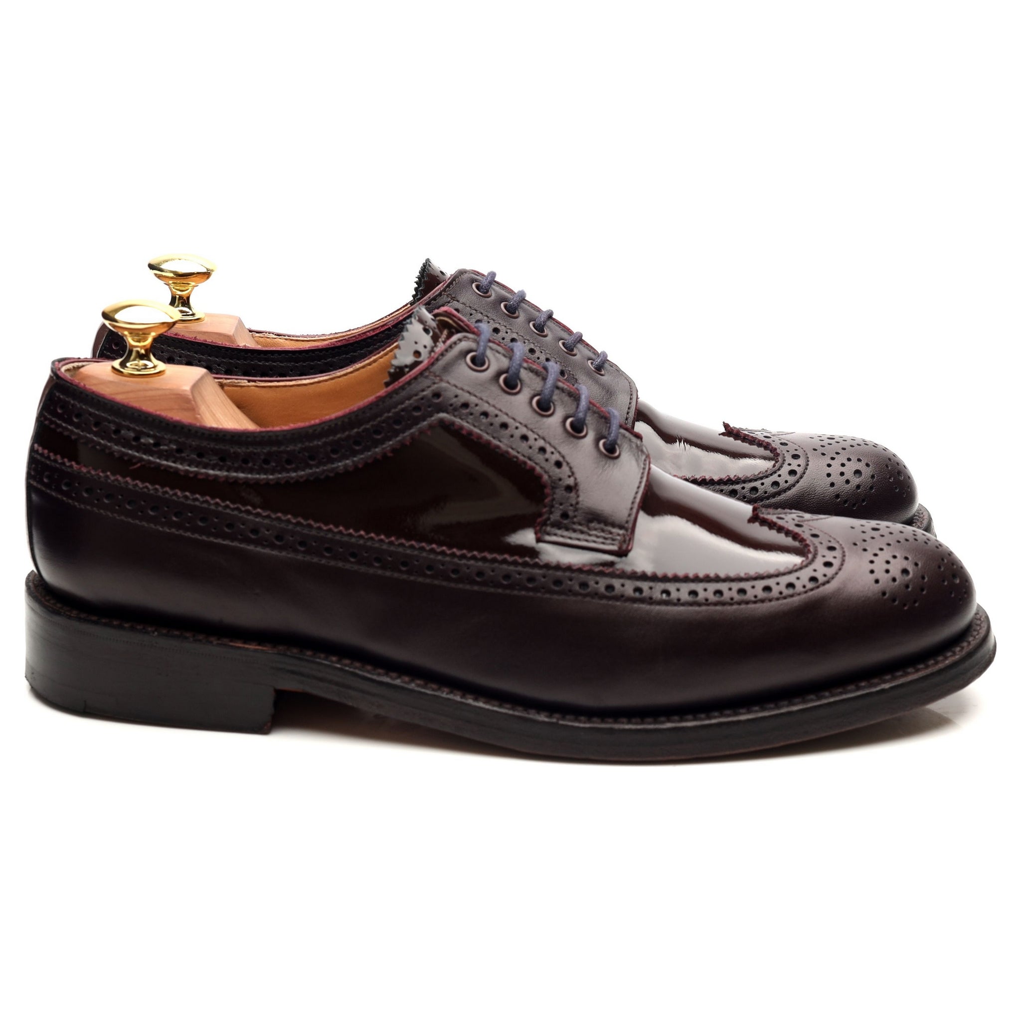 Grenson Lab derby cuir bordeaux UK 8 large