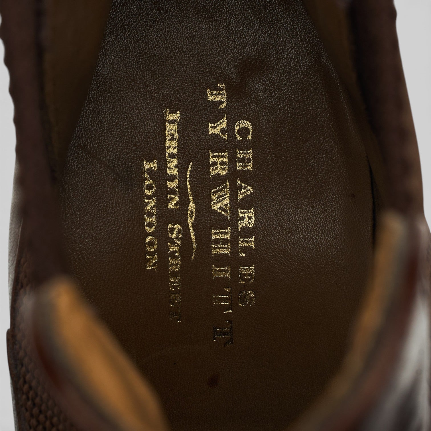 Charles Tyrwhitt chelsea boots cuir marron UK 7.5