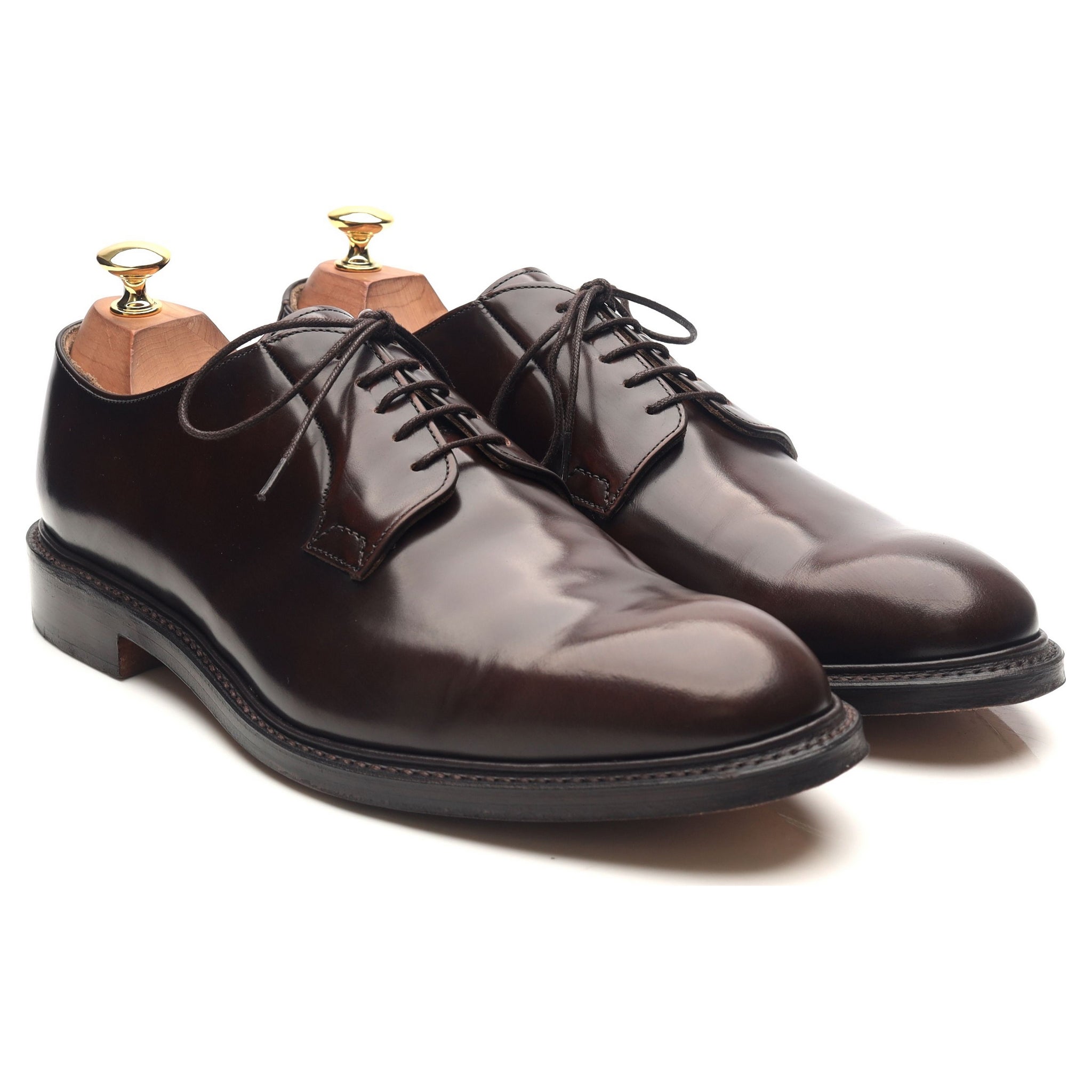 Cheaney Charles derby cuir foncé marron UK 9.5 F