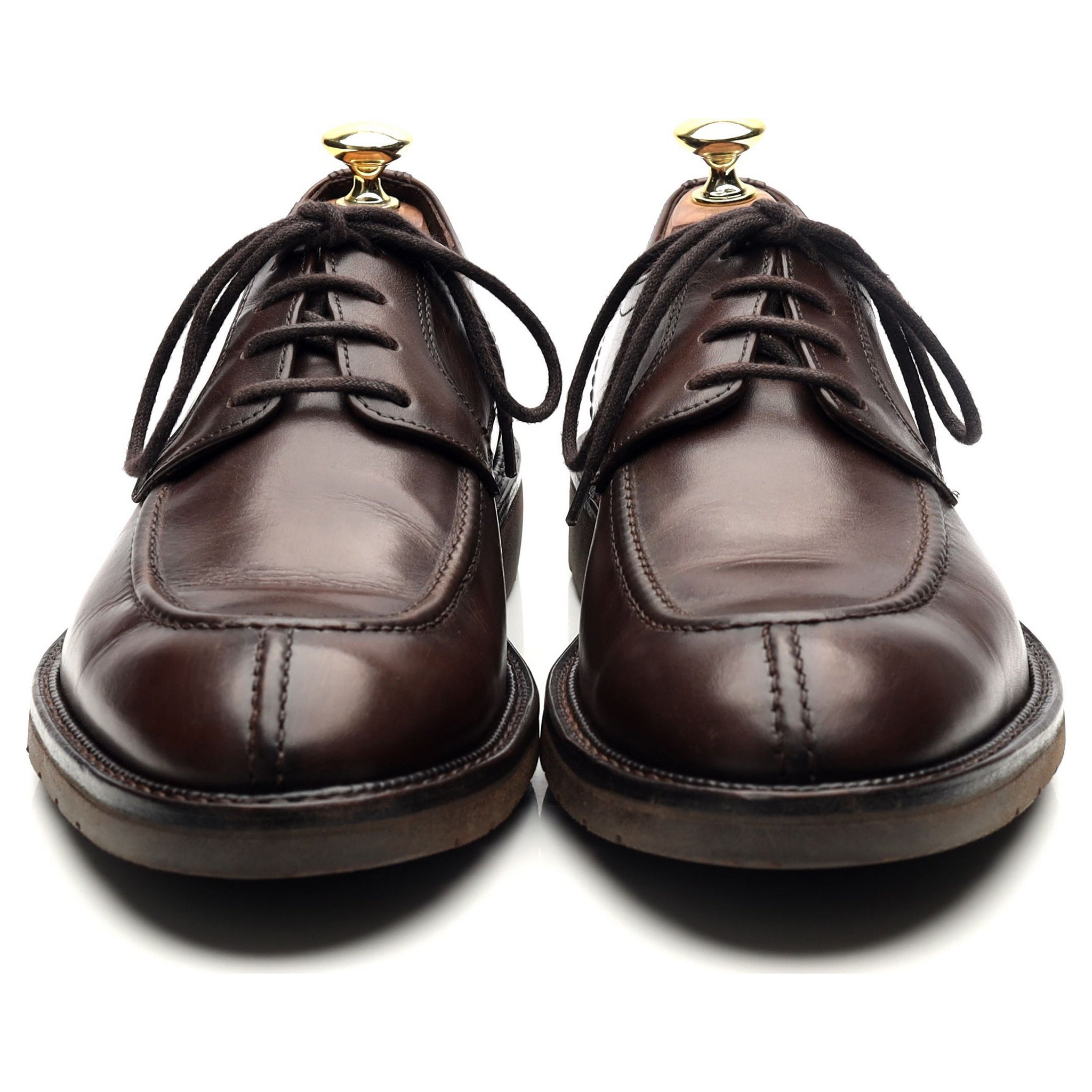 Mephisto derbies cuir bout golf marron UK 7.5