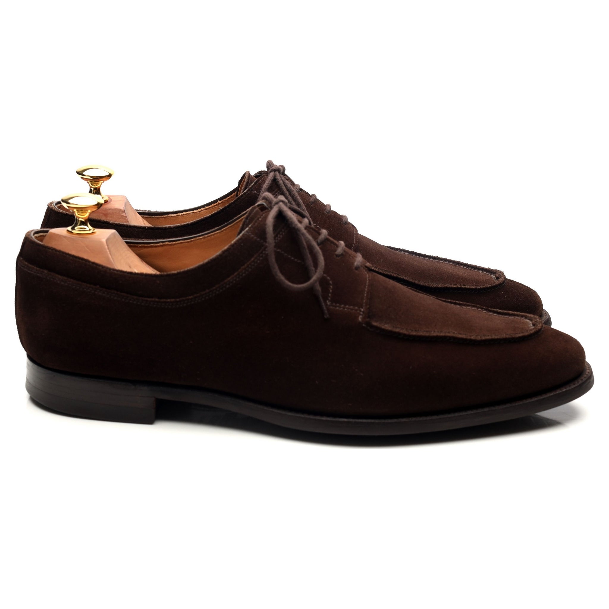 Crockett & Jones Hardwick derbies suède marron pointure 9,5 golf