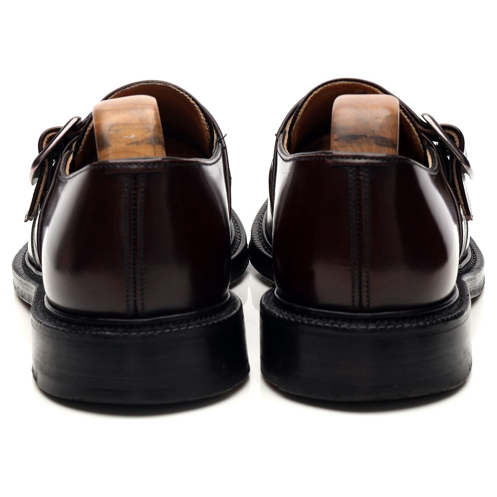 Church's Wrexham monk cuir bordeaux UK 6
