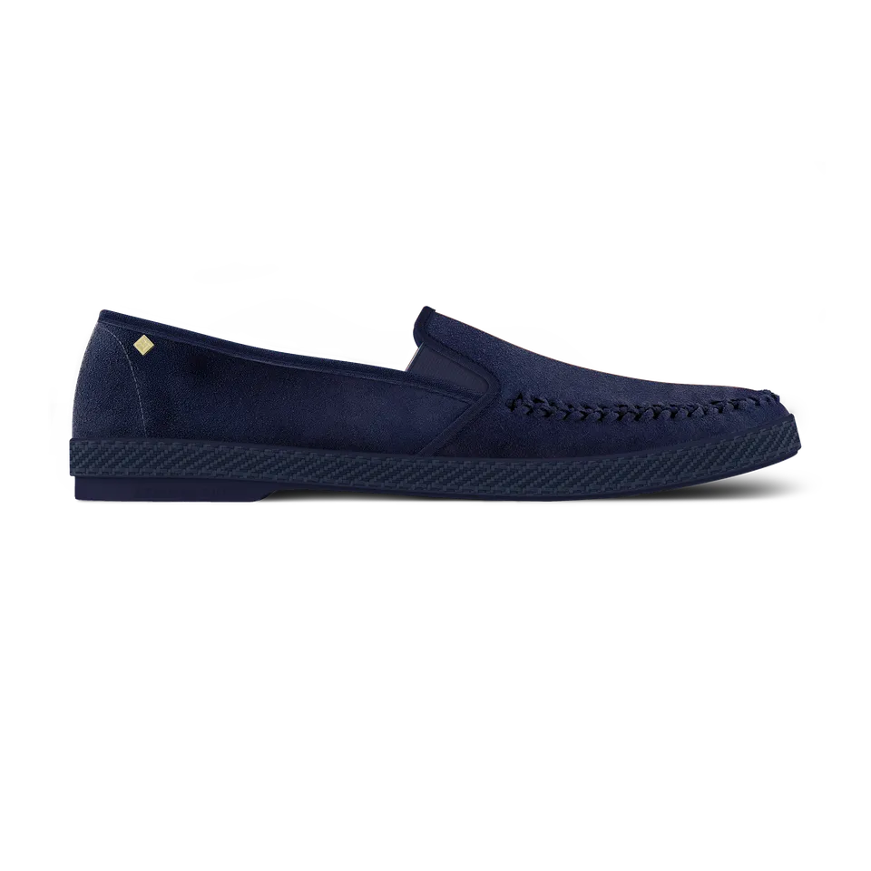 Rivieras Classic Suede Tressé espadrilles marine