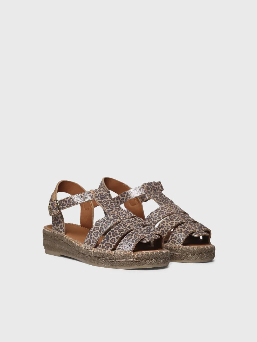 Toni Pons Estela-LE espadrille imprimé animal