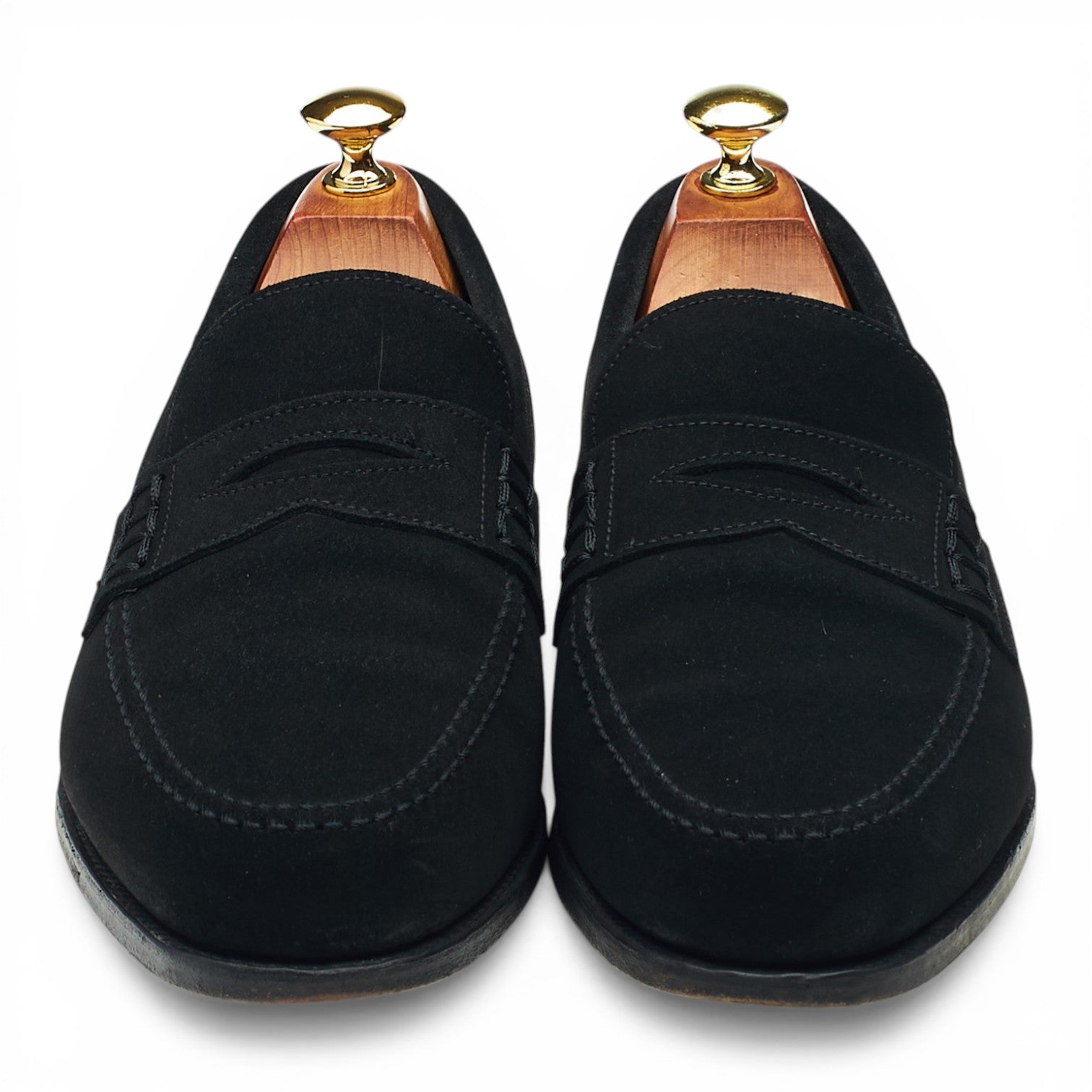 Alfred Sargent Finsbury mocassin daim noir pointure 8