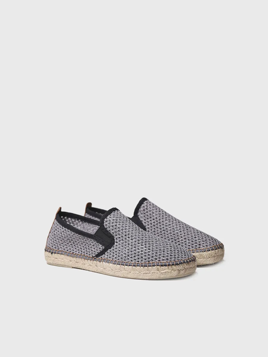 Toni Pons Didac espadrille homme grise perforée