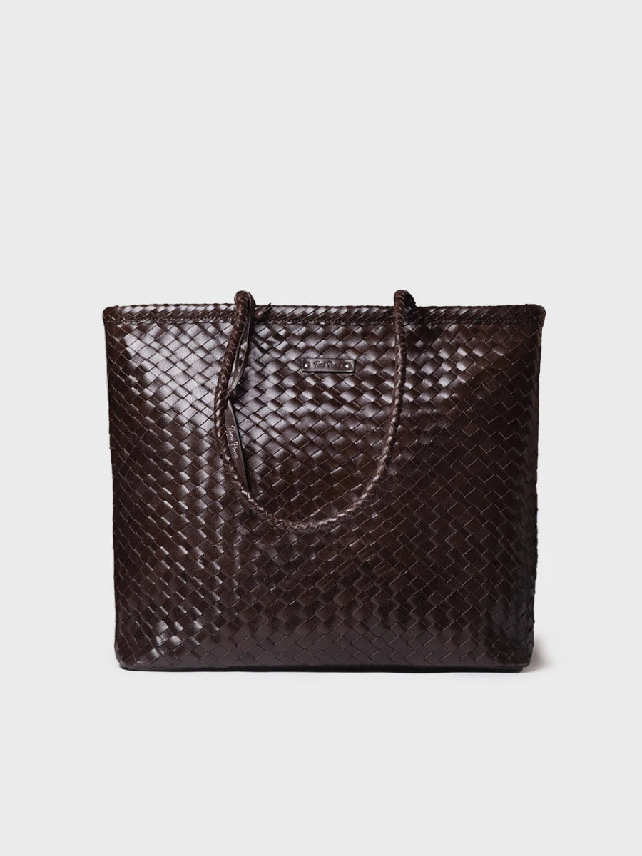 Toni Pons Samanta sac cuir tressé épaule