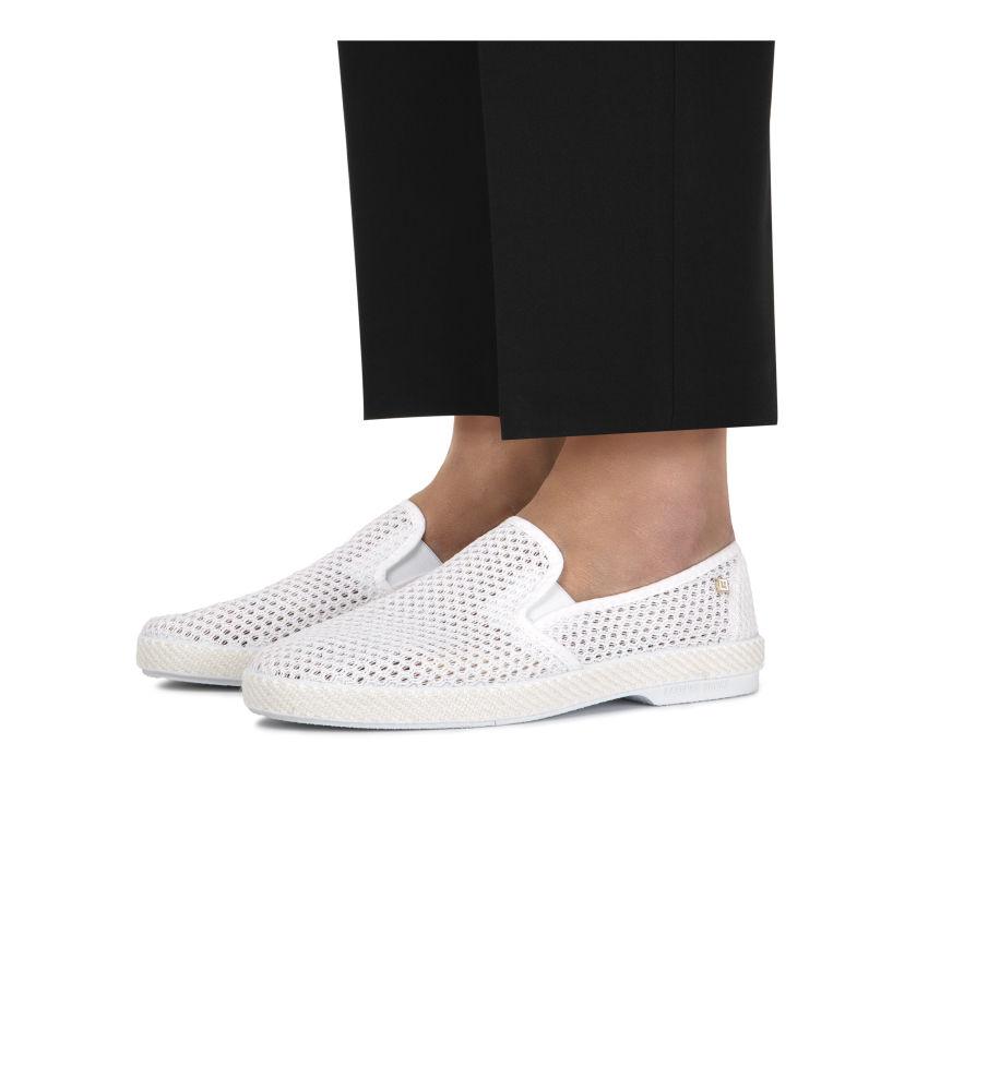 Rivieras Classic 3200 espadrilles blanc résille