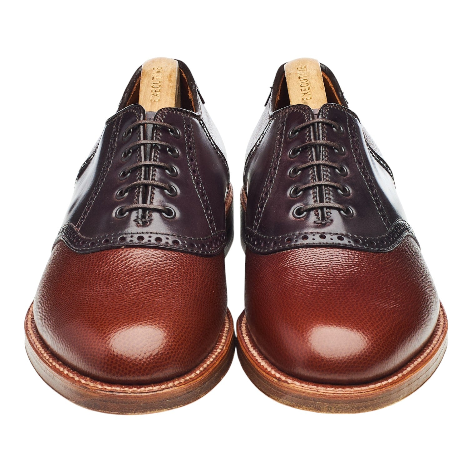 Nordstrom D3306 Richelieu cordovan bordeaux pointure UK 7.5
