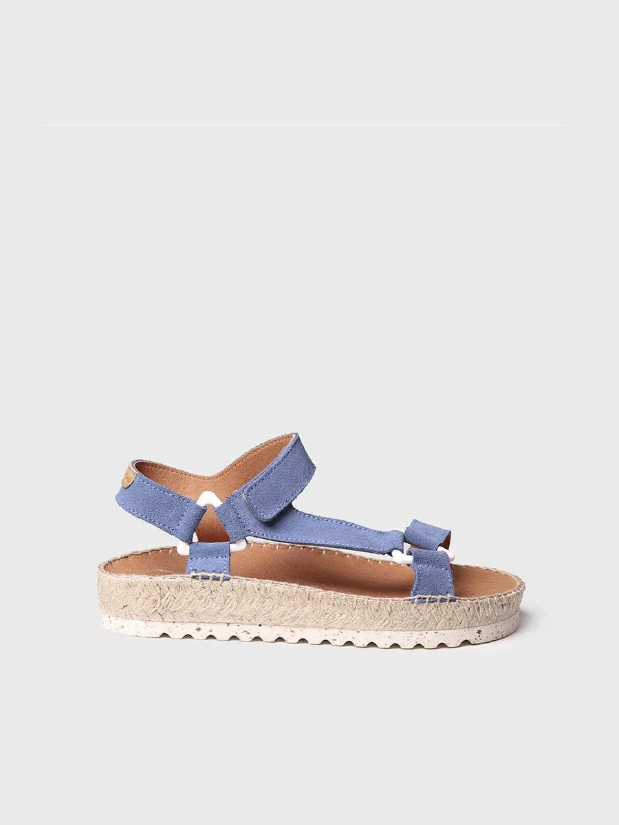 Toni Pons Brit-A espadrilles plateforme cuir bio