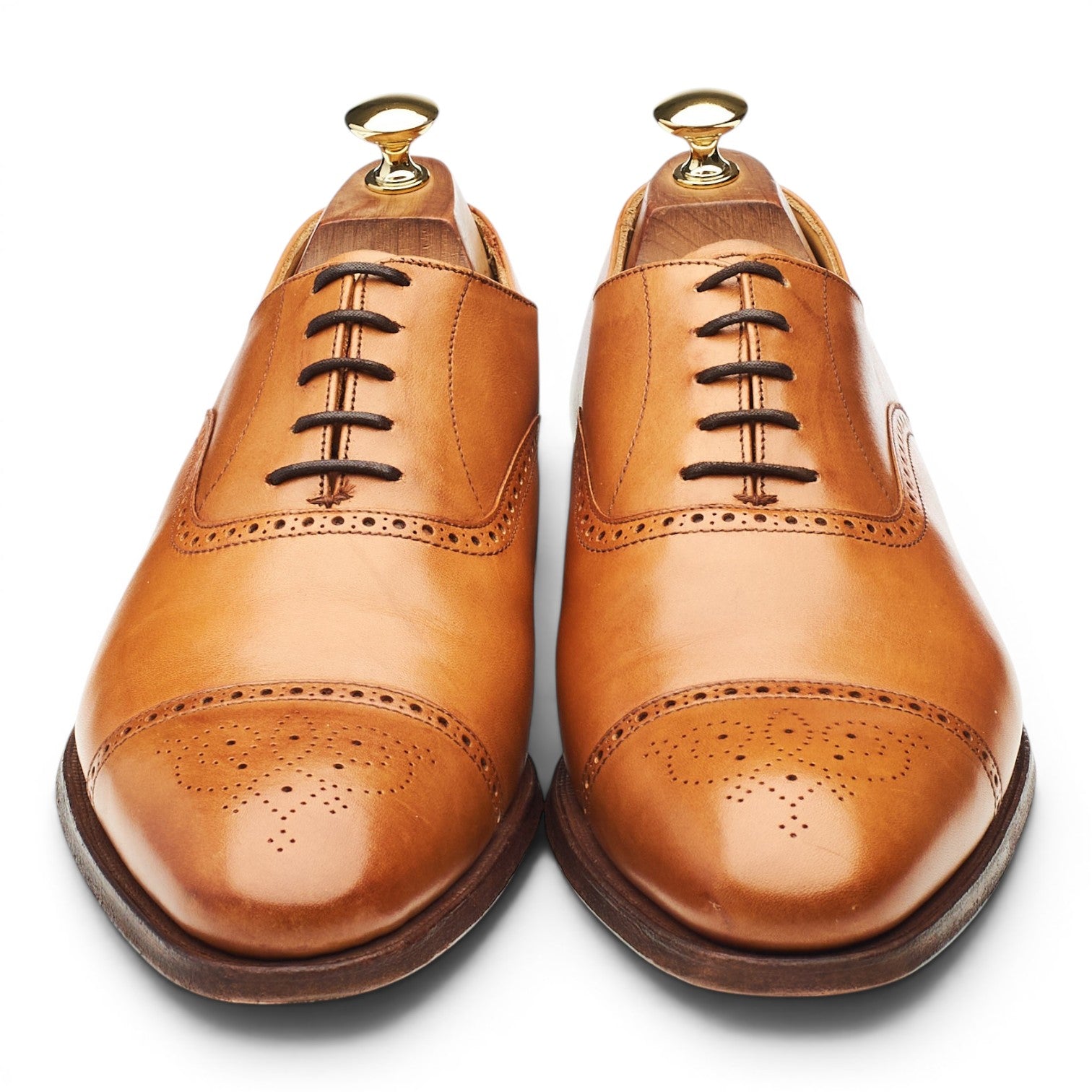 Crockett & Jones Malton oxford cuir marron UK 9.5
