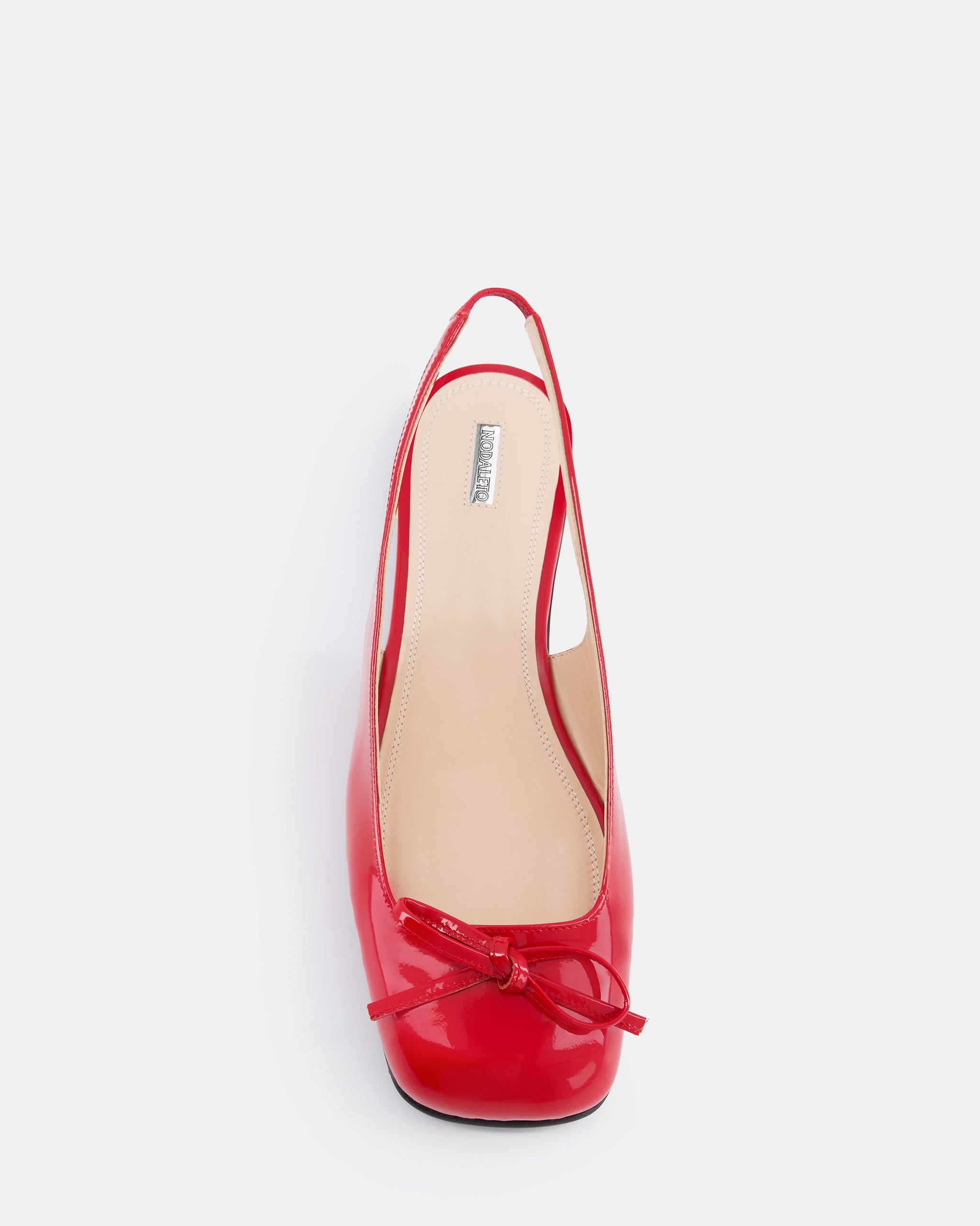 Nodaleto Bulla Node SB 5 ballerines rouge verni