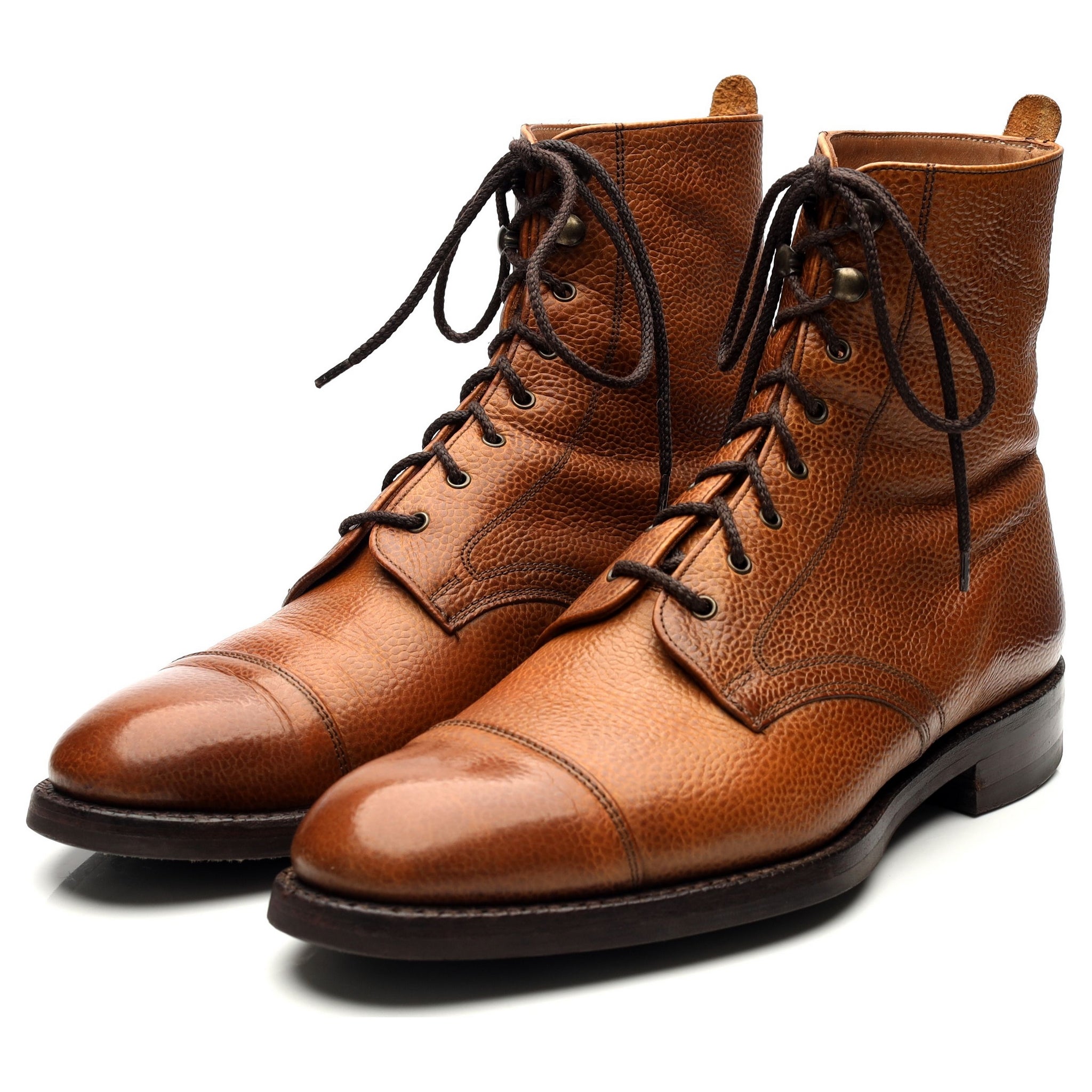 Cheaney Elliot boots homme cuir marron clair UK 8