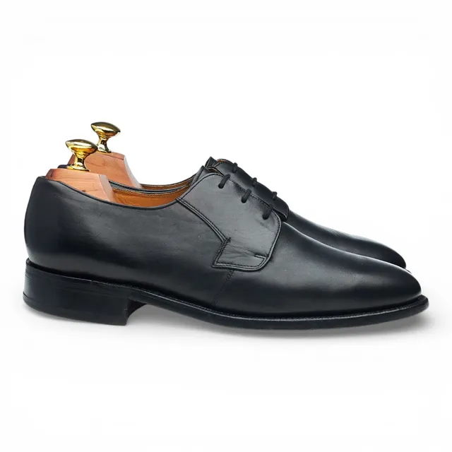 Barker derby cuir noir UK 7 étroit