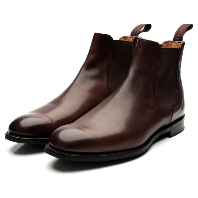 Cheaney Godfrey chelsea cuir marron 9.5