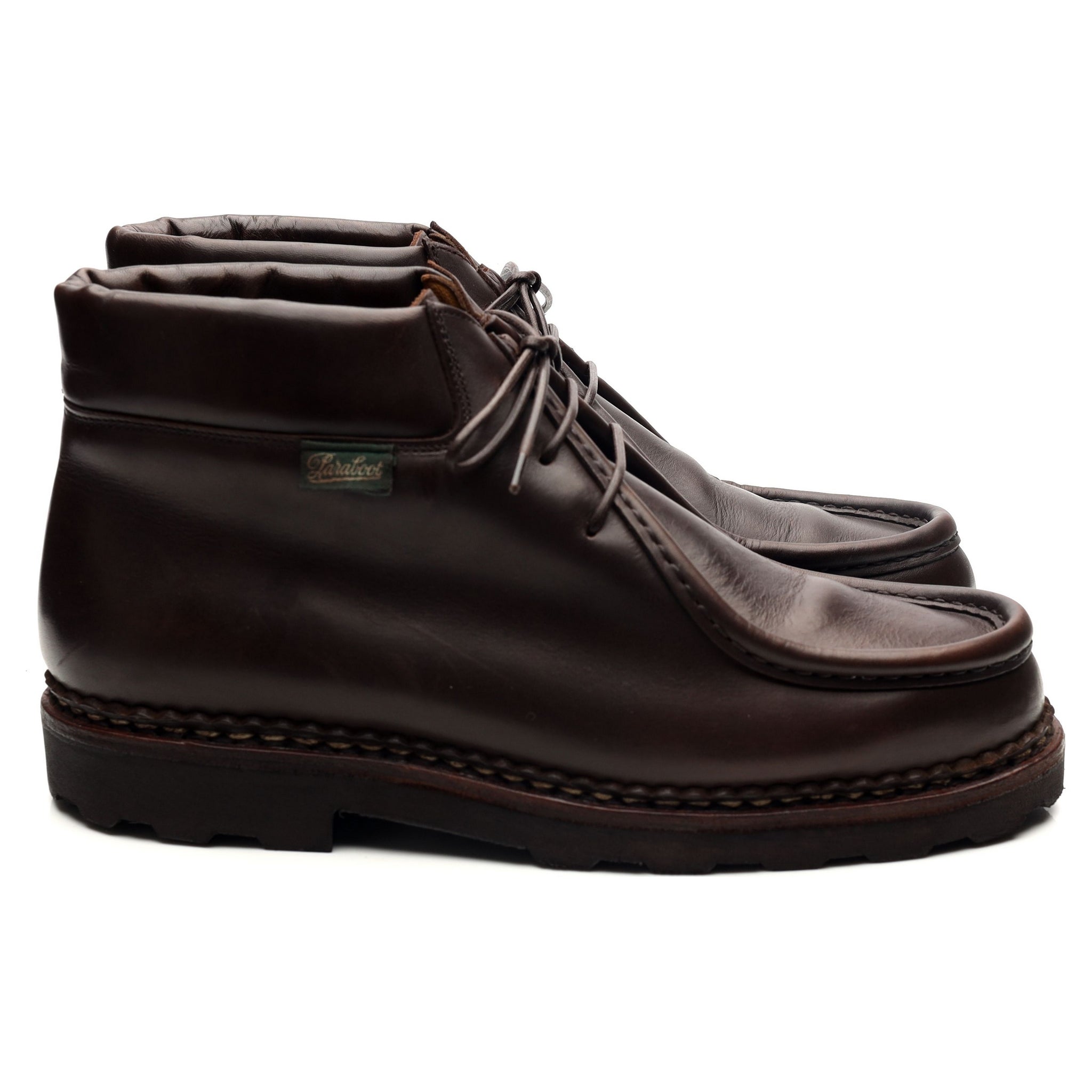 Paraboot boots cuir marron foncé UK 8