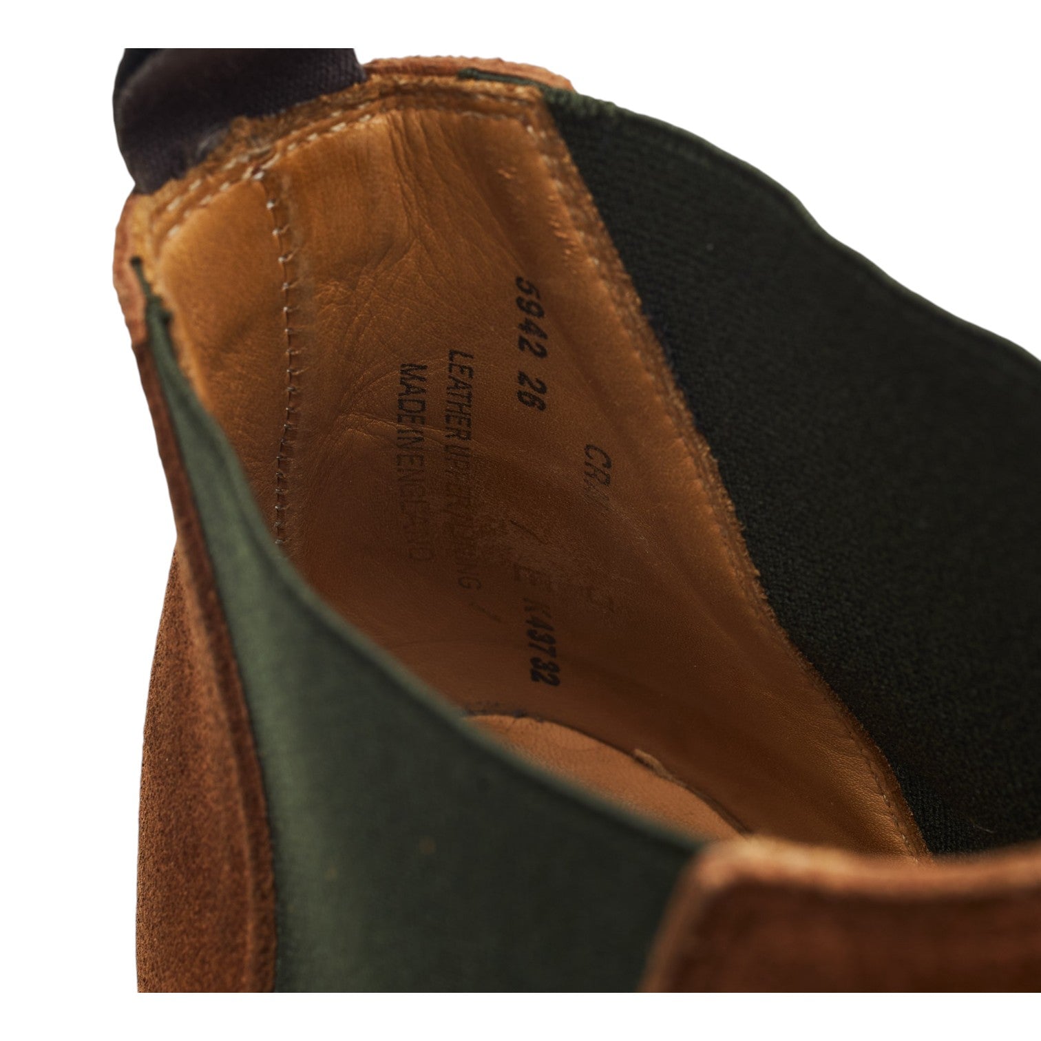 Crockett & Jones Cranford 3 bottines chelsea UK 7 daim