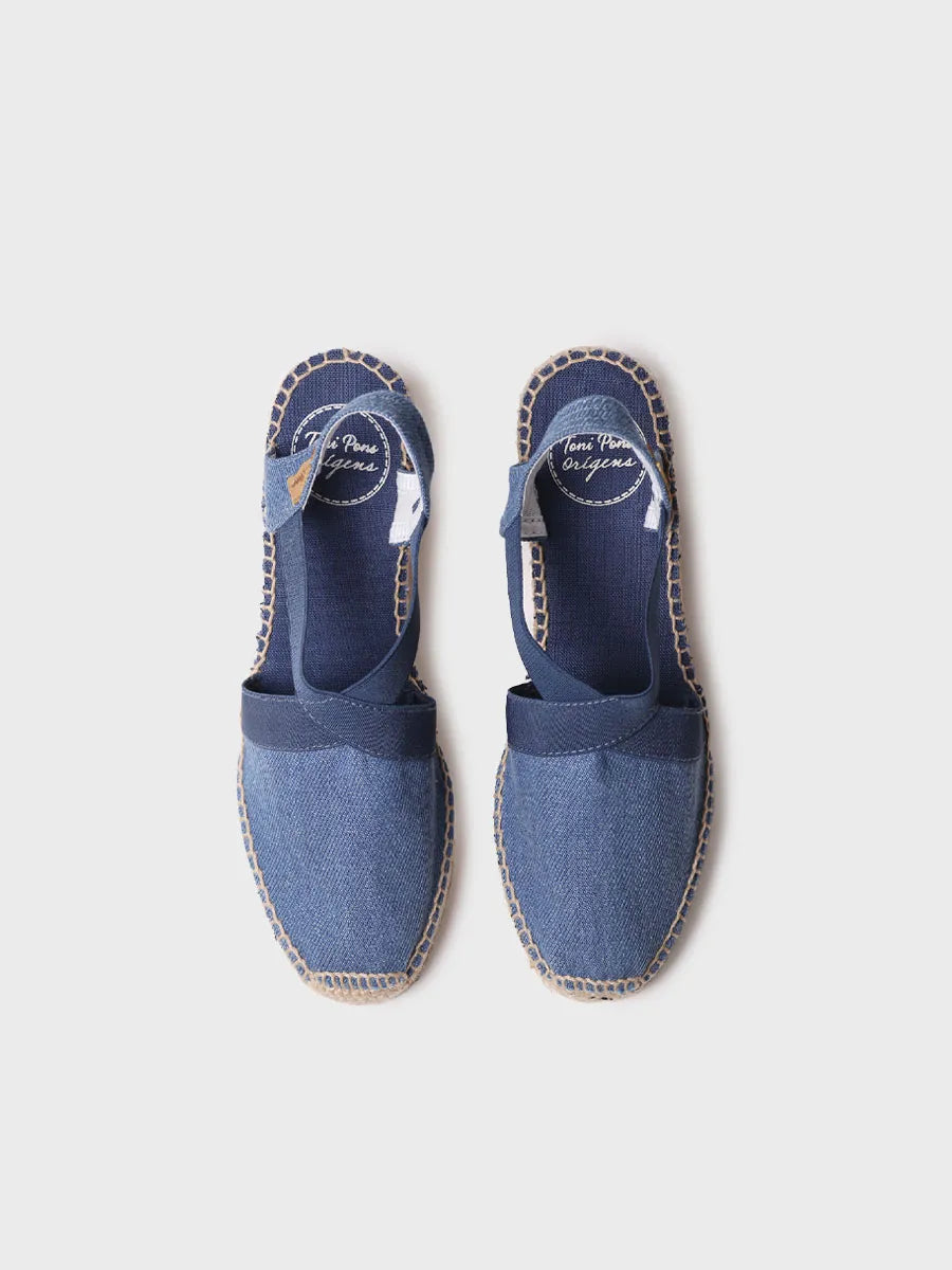 Toni Pons Ter espadrille compensée lin vegan