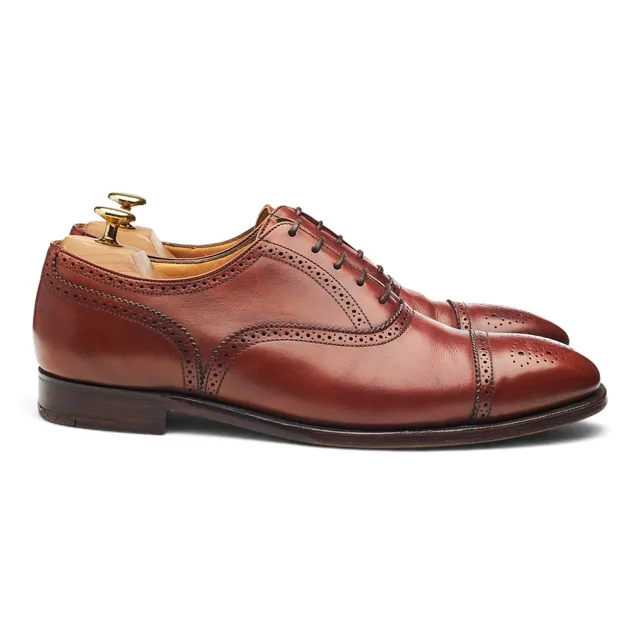 Alfred Sargent Chatham 2 oxford cuir marron UK 8,5