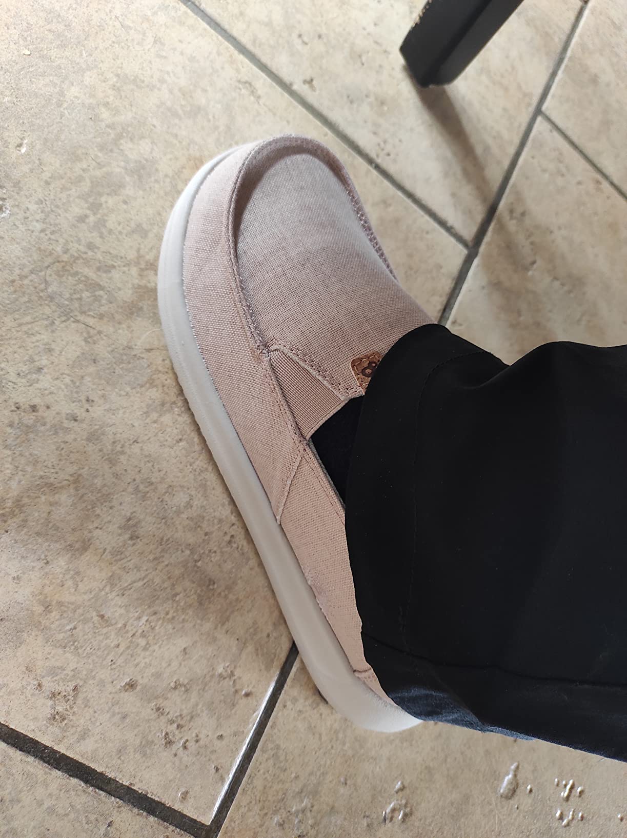 Schu'zz Manon Mocassin Femme Lin et Coton Respirant