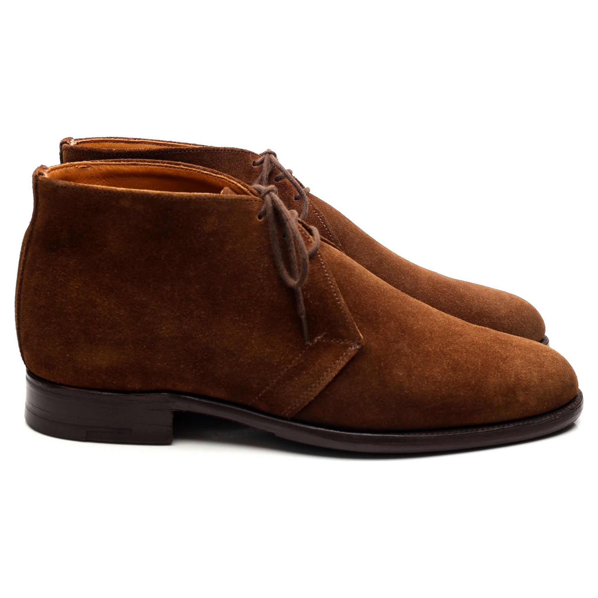 Trickers Sandhurst boots daim marron UK 7