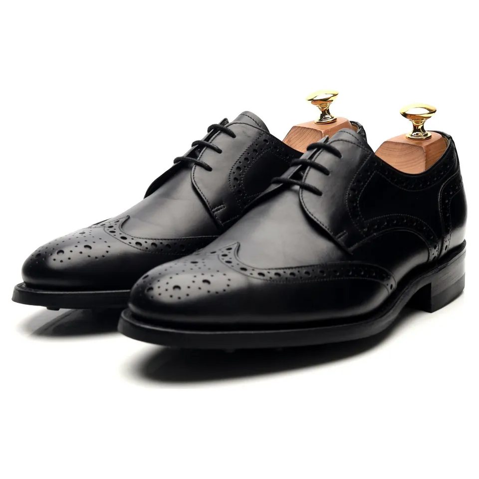 Barker Longworth derby cuir noir UK 6 G semelle gomme