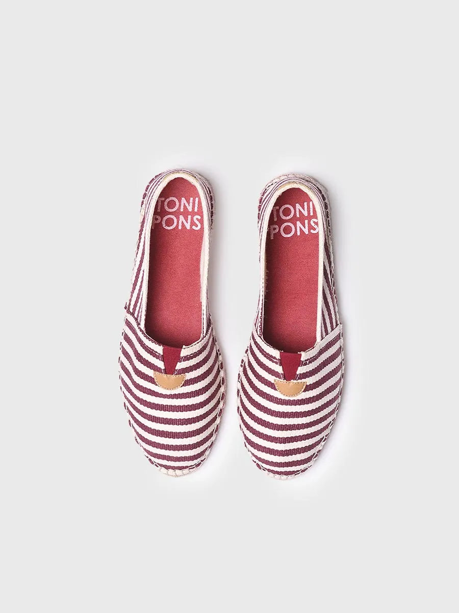 Toni Pons Blanes-DD espadrille unisexe vino vegan