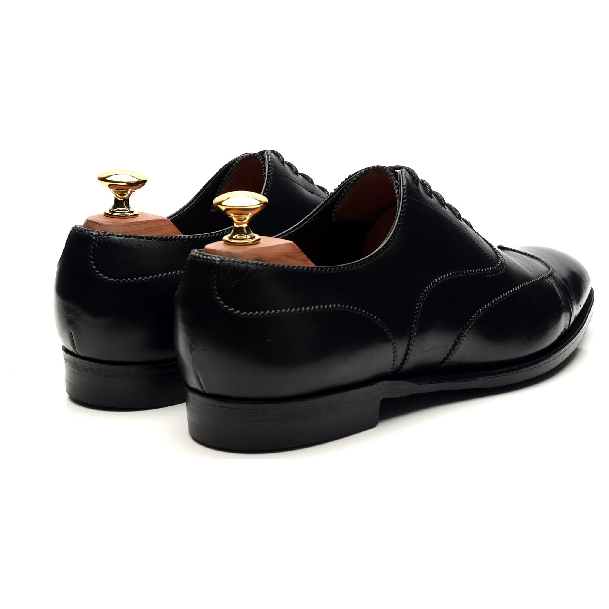 Edward Green Beaulieu richelieu cuir noir UK 7