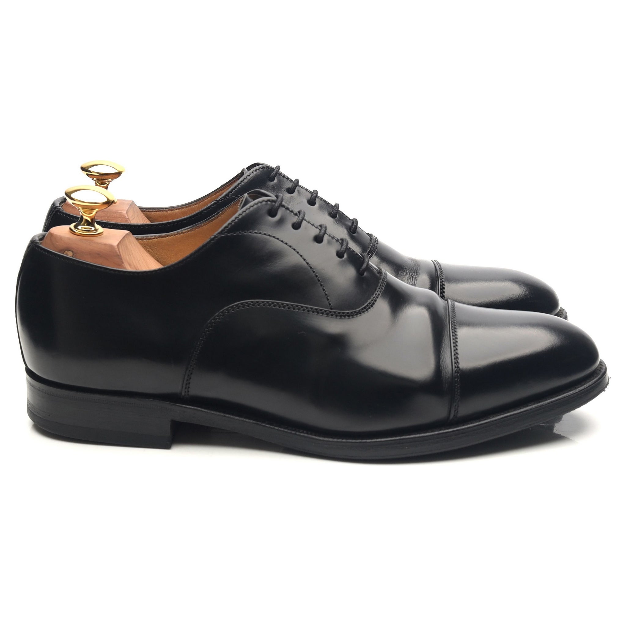 Alfred Sargent Epsom richelieu cuir noir UK 6.5