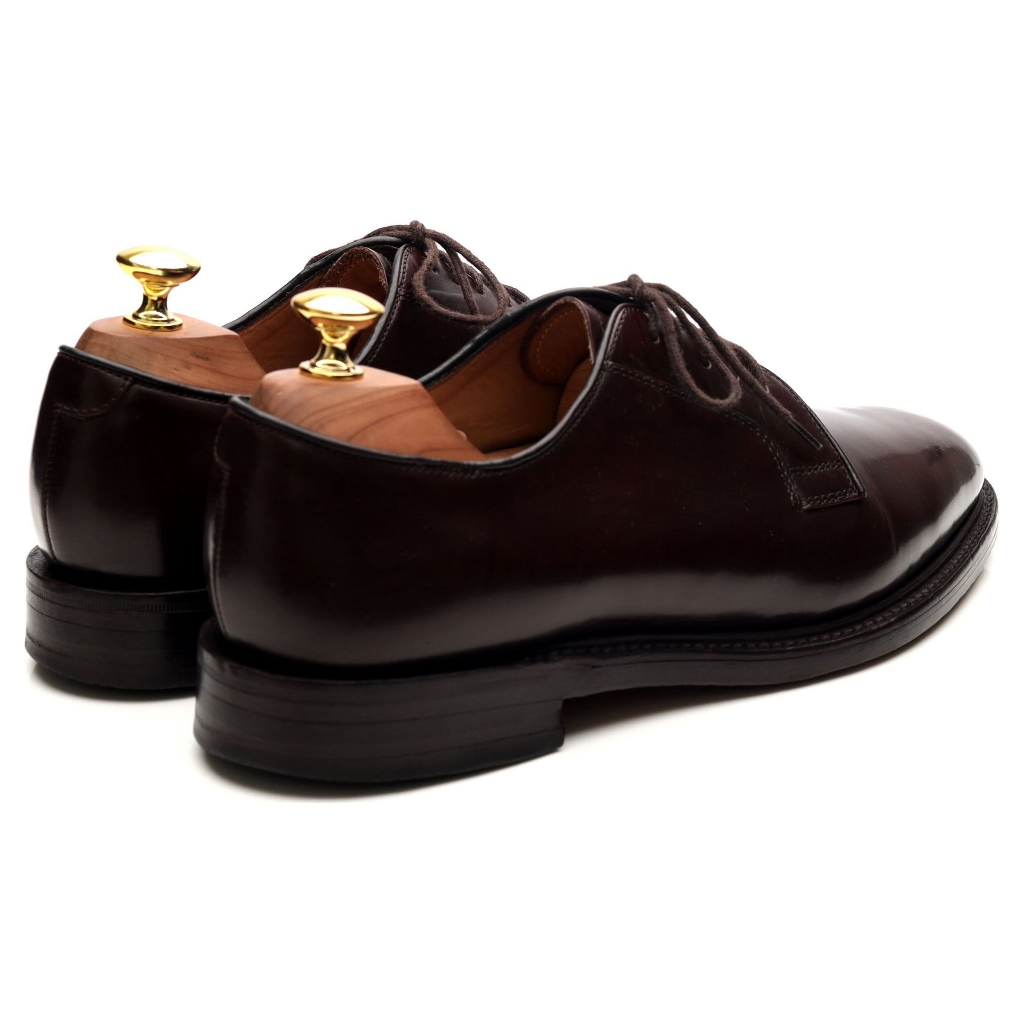 Loake 771 derby cuir bordeaux UK 7.5