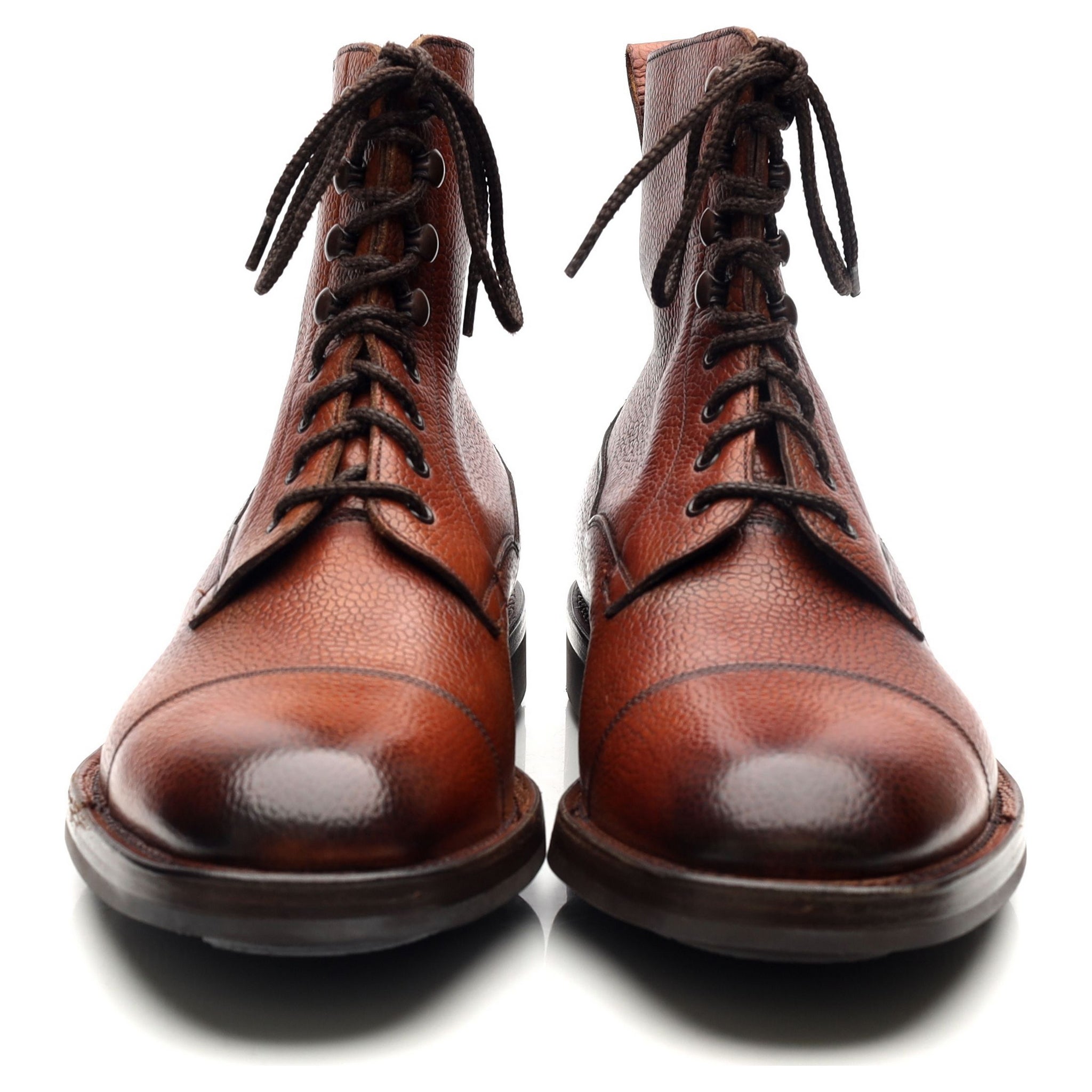 Edward Green Galway bottines UK 6.5 E cuir grainé marron